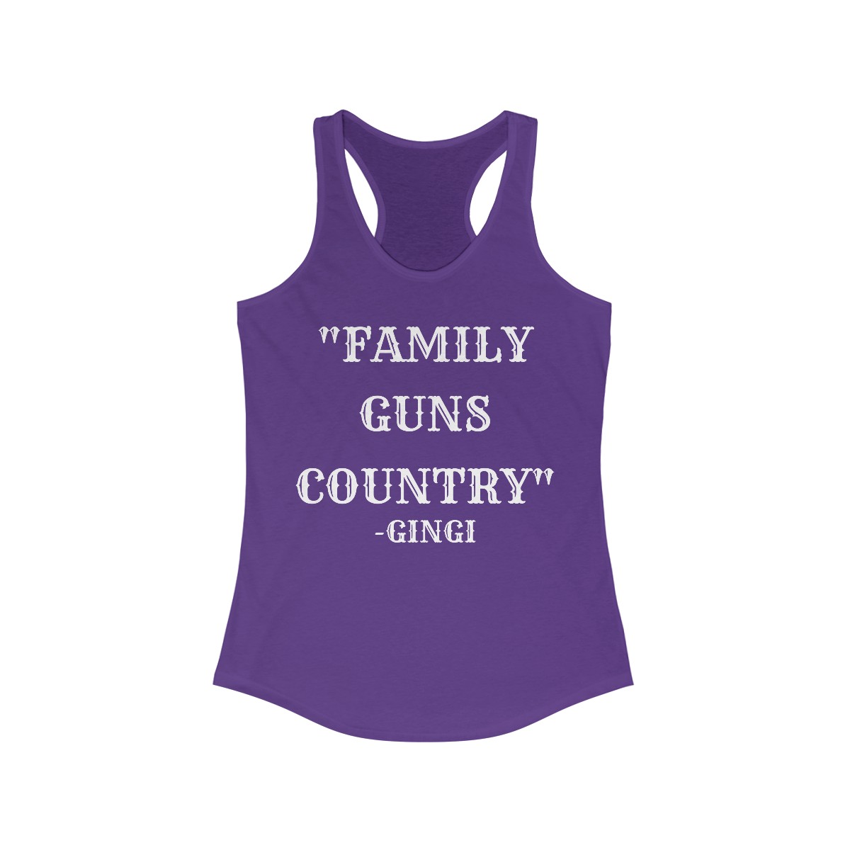FAMILY GUNS COUNTRY Gingi Women's Tank Top - Image 7