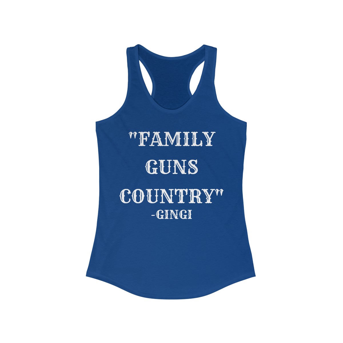 FAMILY GUNS COUNTRY Gingi Women's Tank Top - Image 6