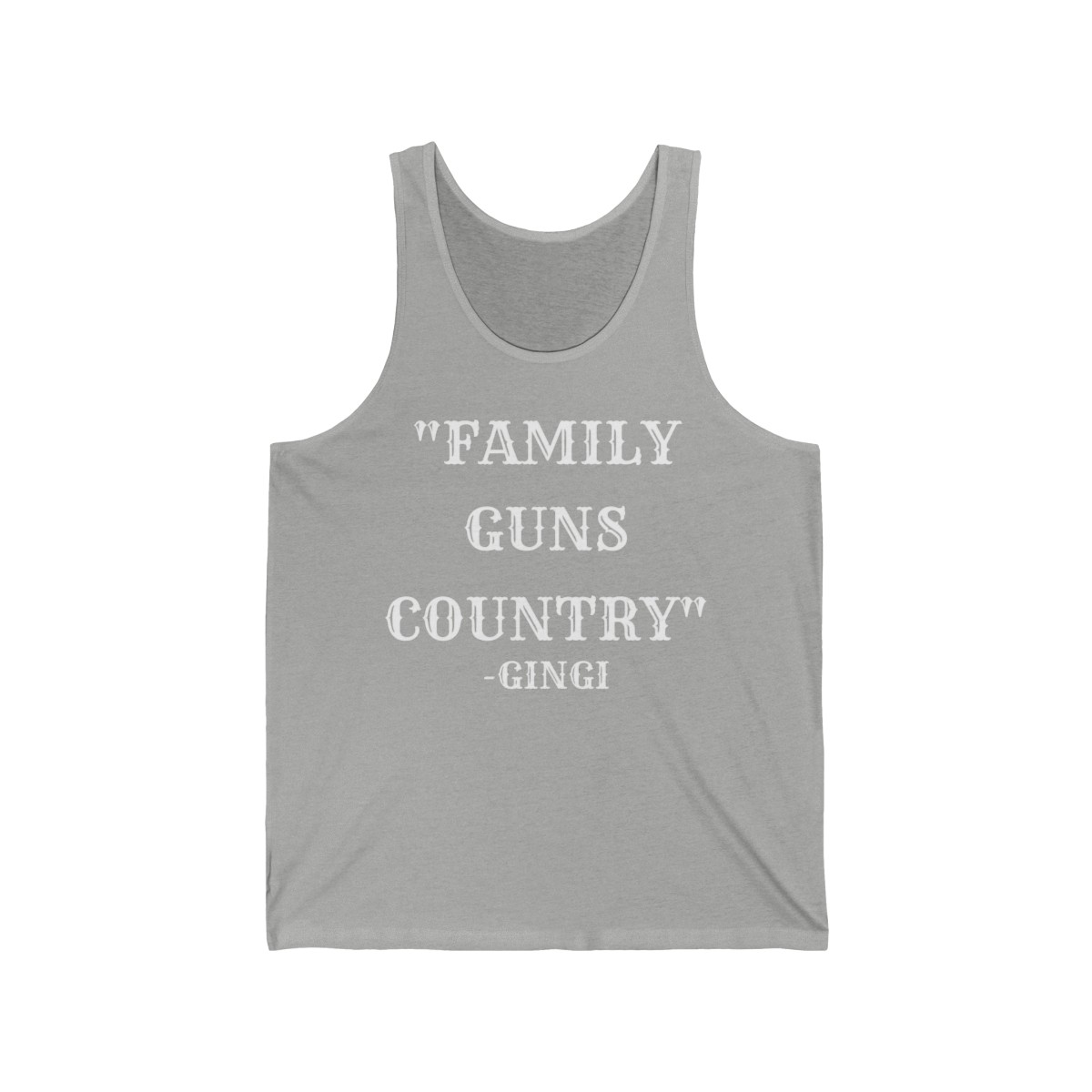FAMILY GUNS COUNTRY Gingi Tank Top - Image 5
