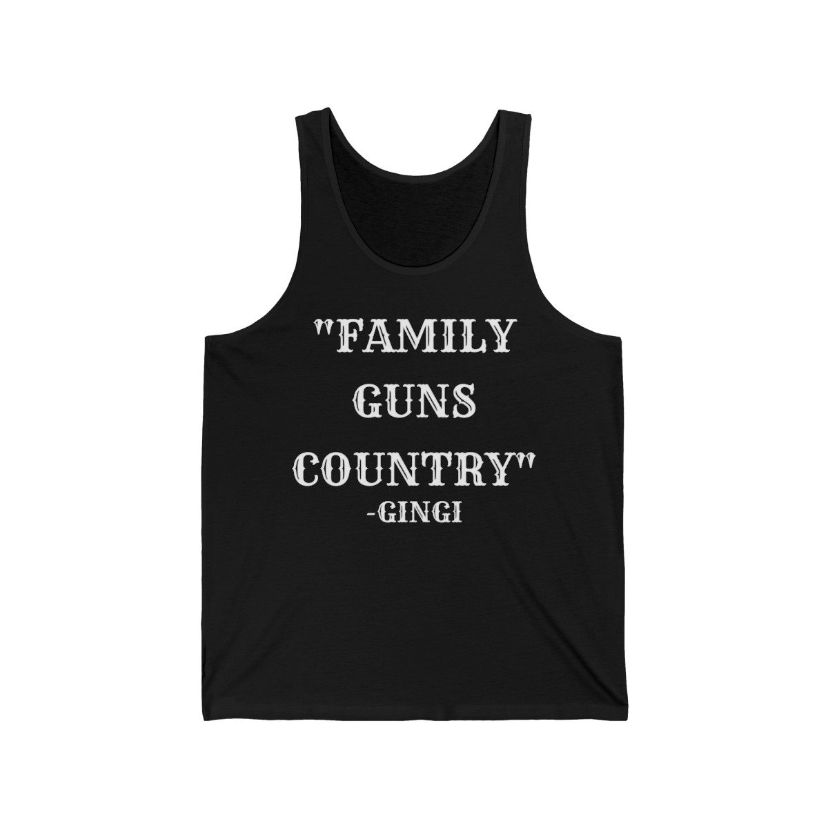 FAMILY GUNS COUNTRY Gingi Tank Top - PYGear.com