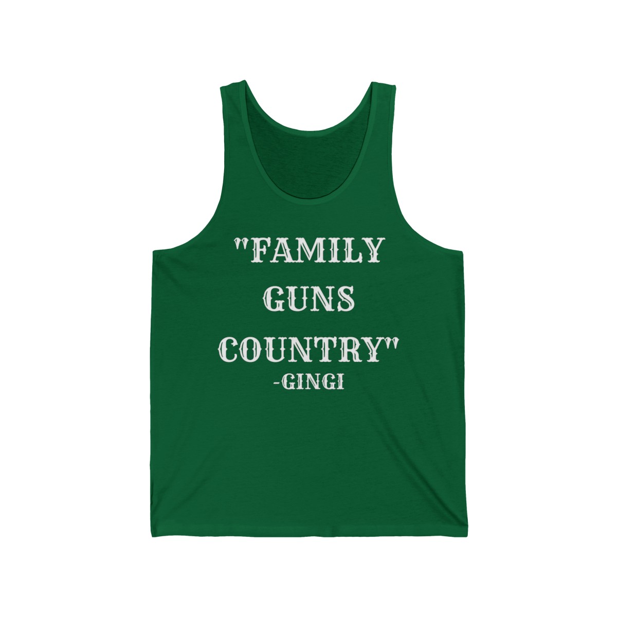 FAMILY GUNS COUNTRY Gingi Tank Top - Image 4