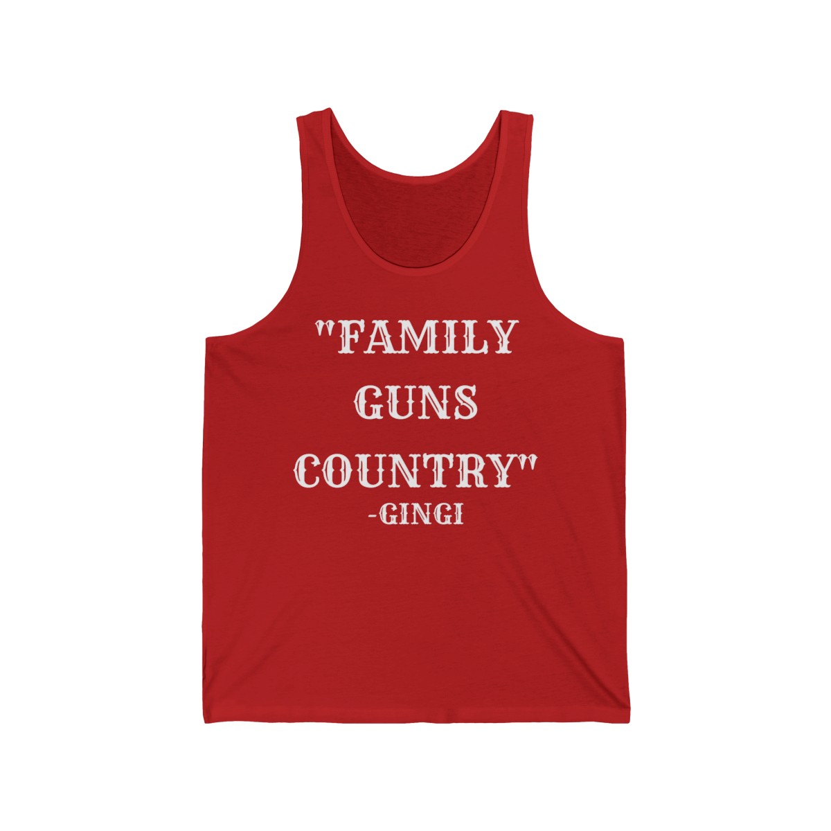 FAMILY GUNS COUNTRY Gingi Tank Top - Image 8