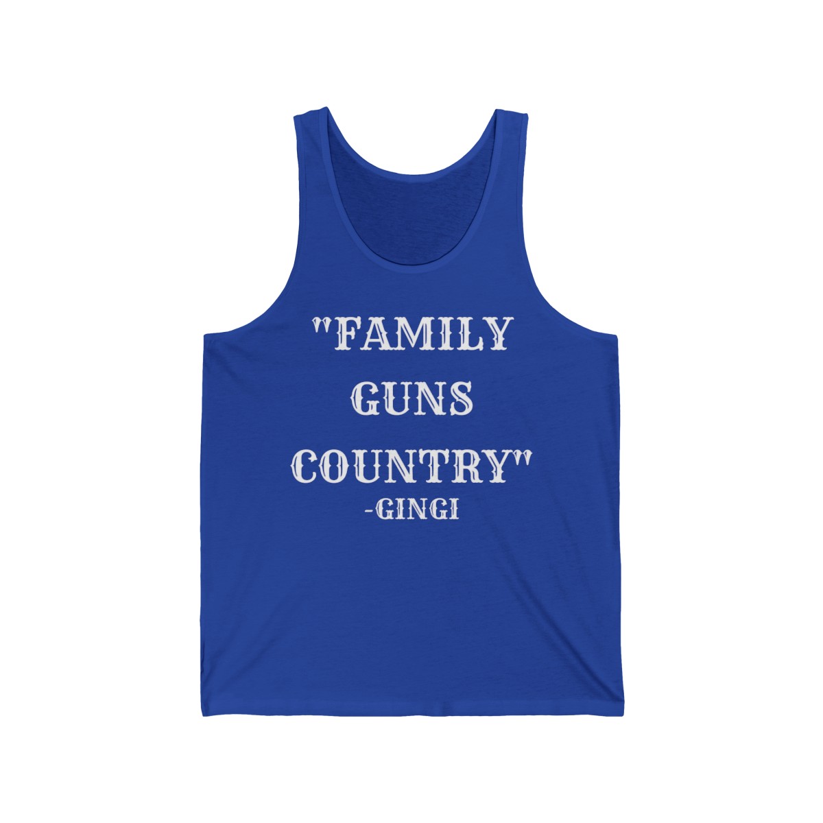 FAMILY GUNS COUNTRY Gingi Tank Top - Image 6