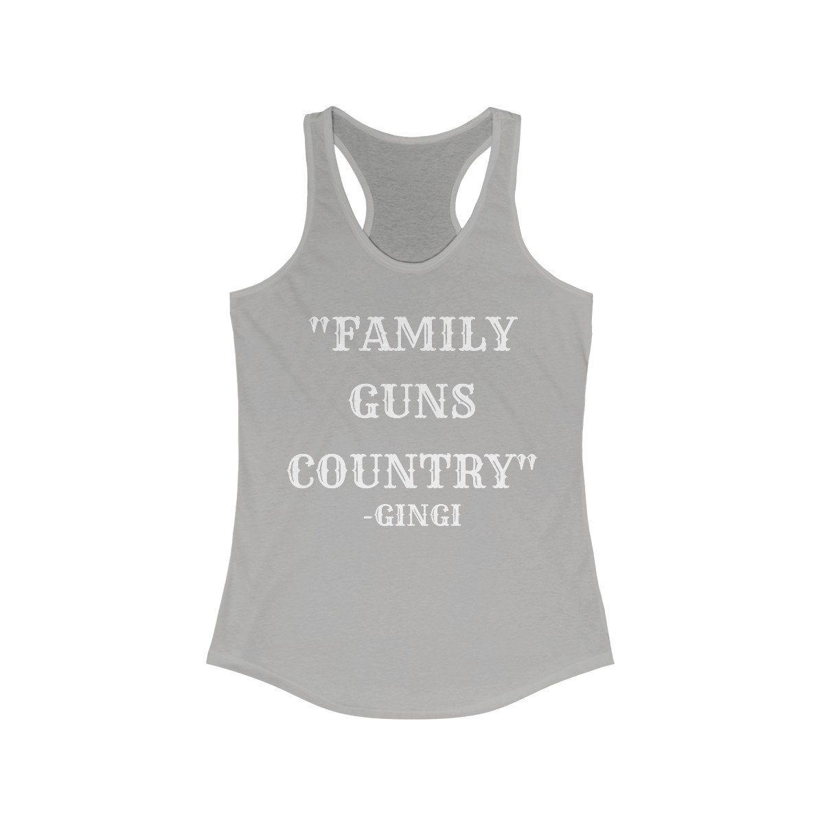 FAMILY GUNS COUNTRY Gingi Women's Tank Top - Image 3