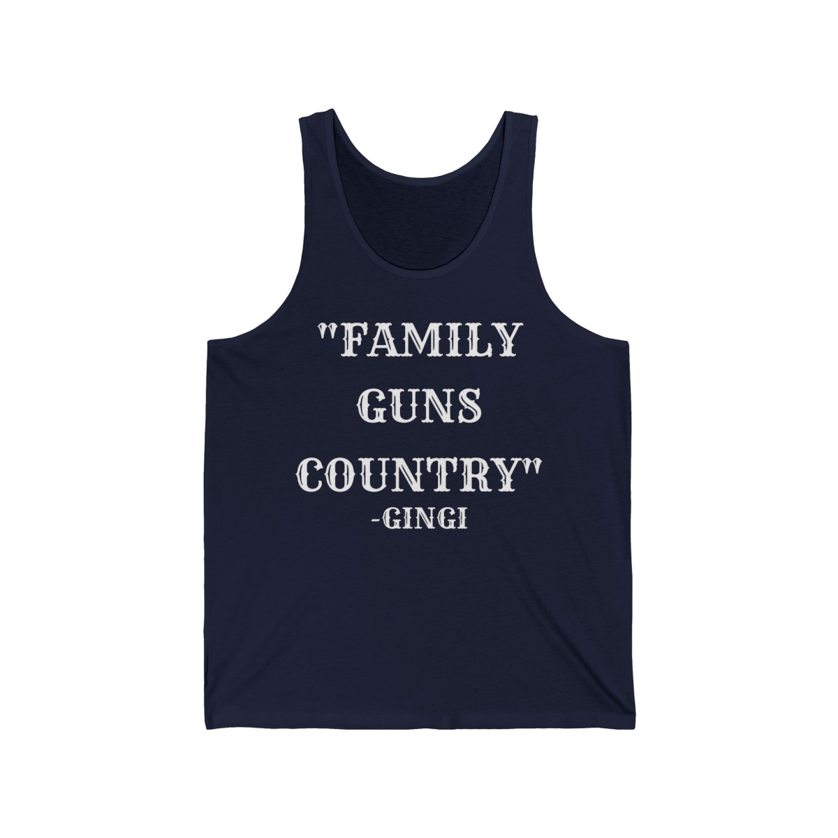FAMILY GUNS COUNTRY Gingi Tank Top - Image 7