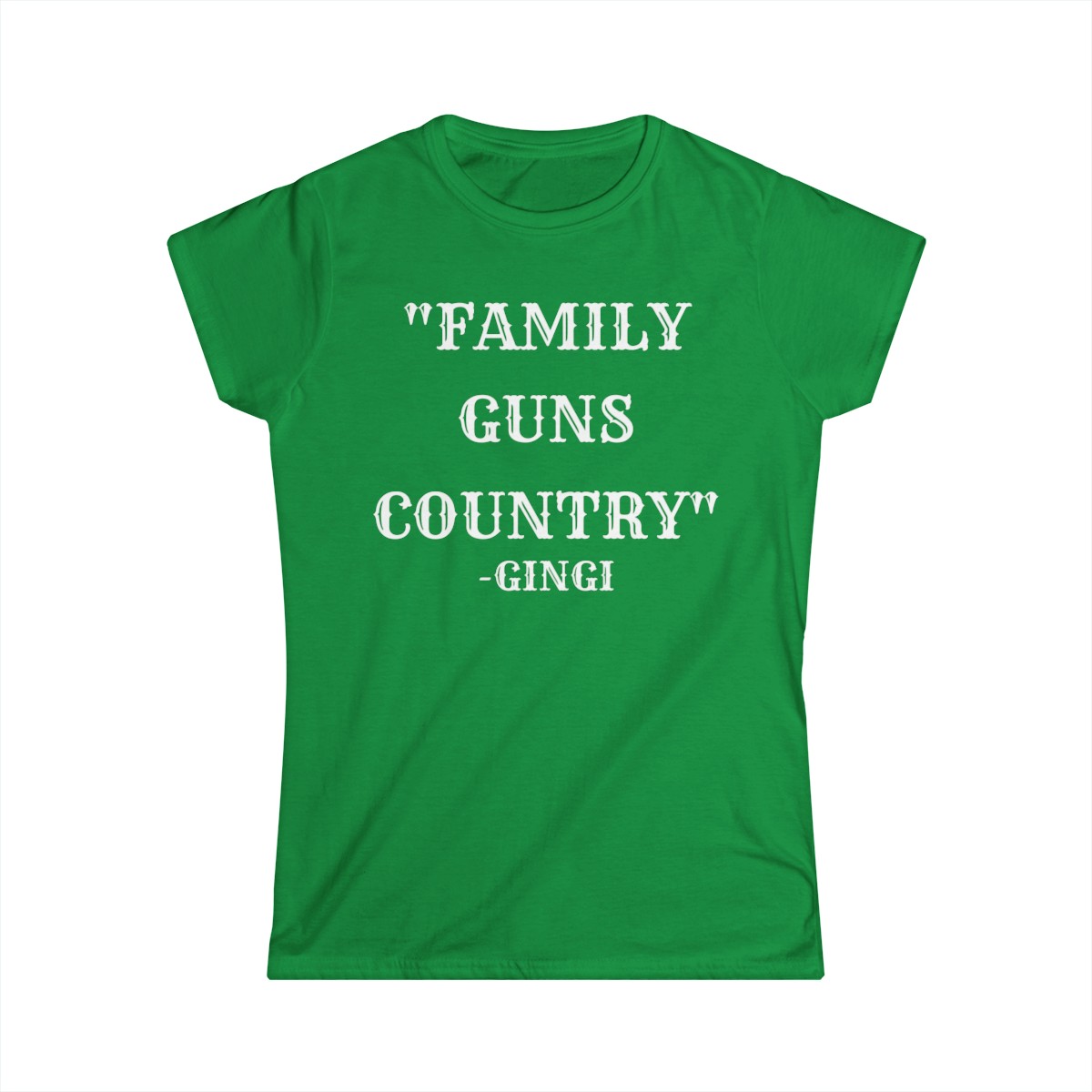 FAMILY GUNS COUNTRY Gingi Women's T-Shirt - Image 3
