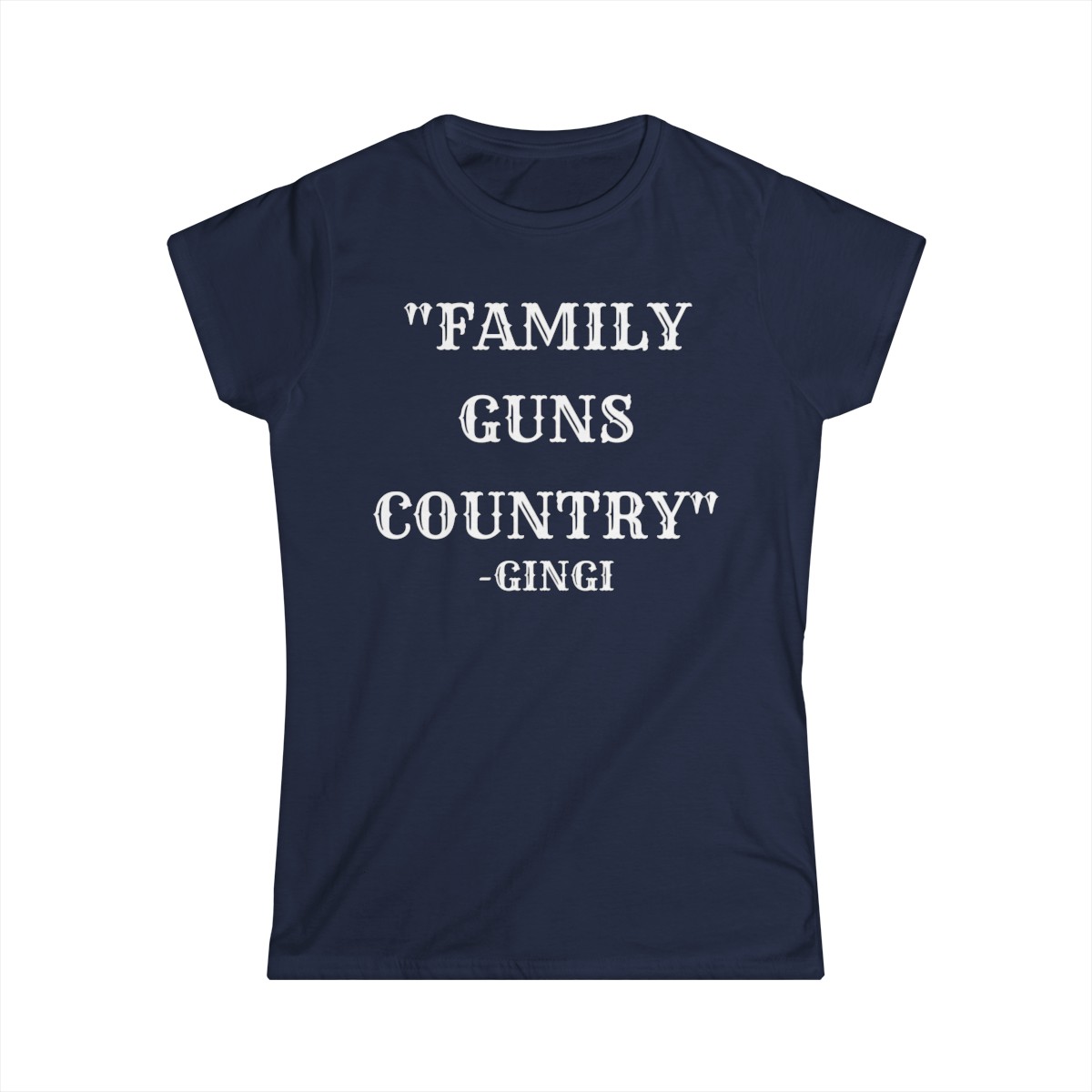 FAMILY GUNS COUNTRY Gingi Women's T-Shirt - Image 6
