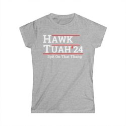 Alternative view of HAWK TUAH 2024 Presidential Women's T-Shirt