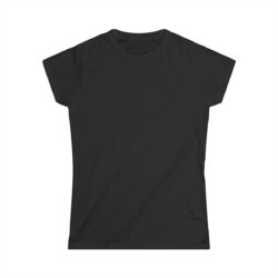 Alternative view of SHUT UP AND MAKE SOMETHING (in white letters) Women's T-Shirt (BACK)