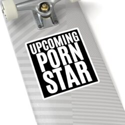 Alternative view of Upcoming Porn Star Sticker