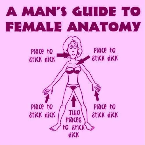 A Man's Guide To Female Anatomy - 6 Places To Stick Dick