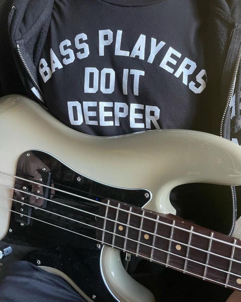 BASS PLAYERS DO IT DEEPER bassist shirt