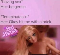 Bad Barbie having hardcore sex