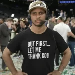But First Let Me Thank God shirt Joe Mazzulla after winning the NBA Championship