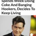 Charlie Sheen hookers & coke joke