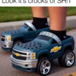Chevy Croc Shoes With Wheels