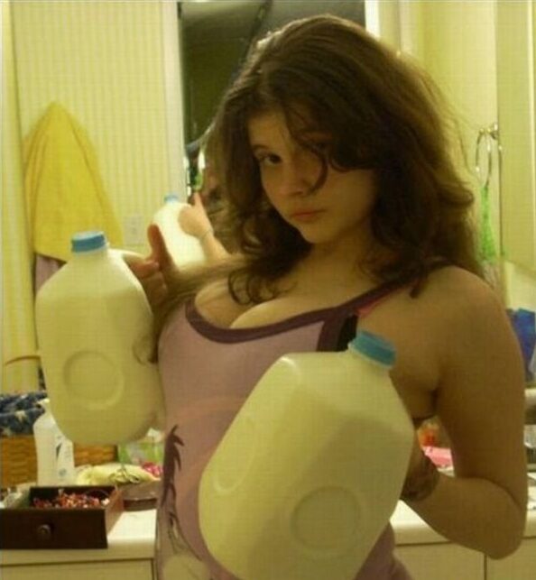 Dem Milk Jugs - Big Boobs Girl