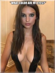 Emily Ratajkowski Eyes and Tits