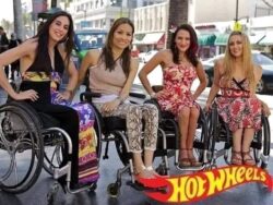 Hot Wheels hot women in wheelchairs