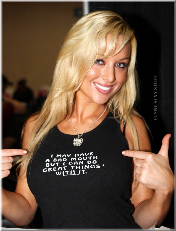 I May Have A Bad Mouth But I Can Do Great Things With It shirt - hot blonde