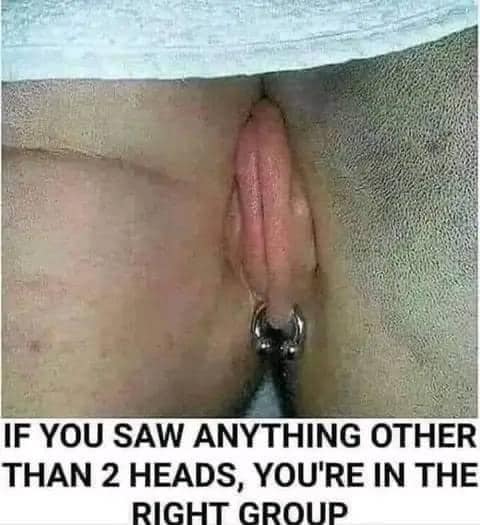 If You Saw Anything Other Than 2 Heads You're In The Group