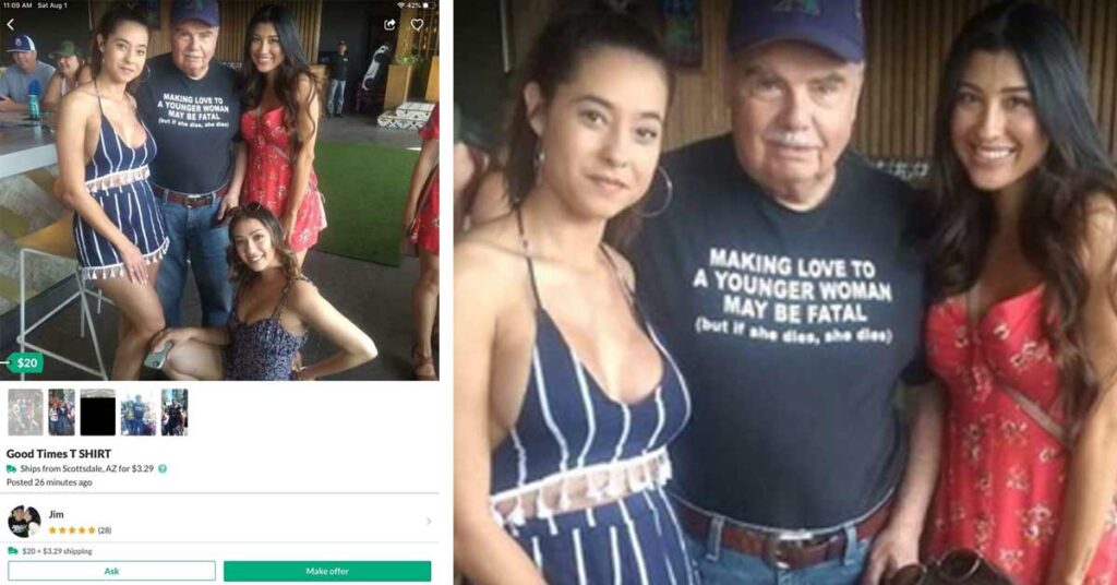 Making Love To A Younger Woman May Be Fatal (but if she dies, she dies) Shirt hero legend
