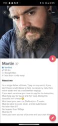 Martin 37 Single and looking