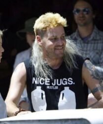 NICE JUGS shirt - Mullet Redneck Retard