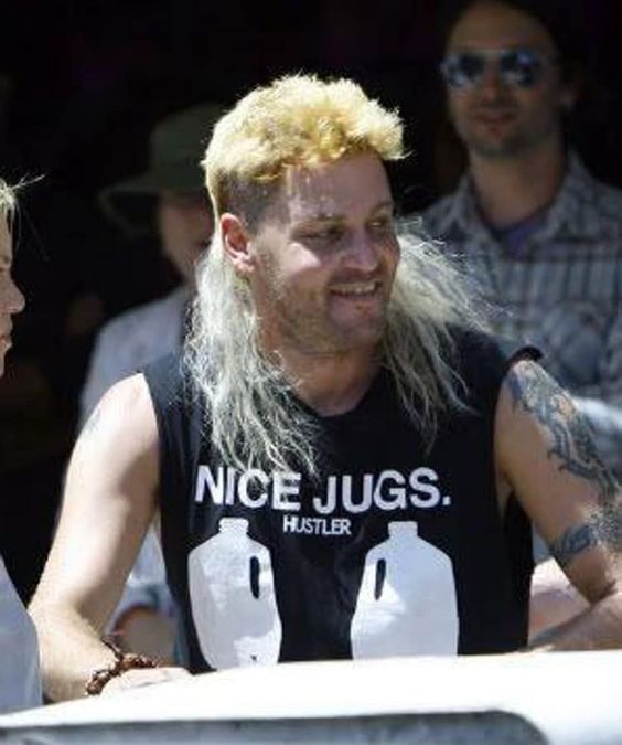NICE JUGS shirt - Mullet Redneck Retard