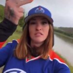 Oilers Boob Girl