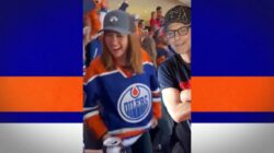 Oilers Fan Flash Tits NSFW