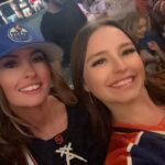 Oilers Girl Kait and Kirsten