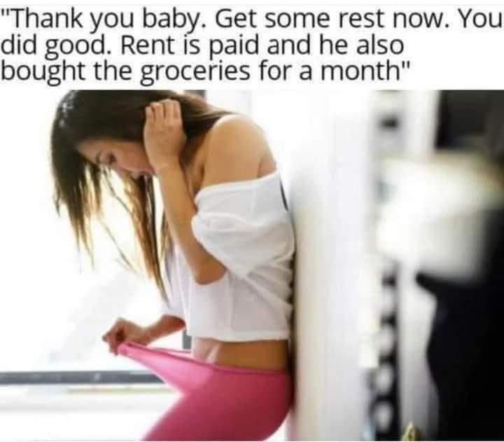 Selling Her Pussy For A Living