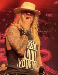 Steel Panther Michael Starr STRAIGHT OUTTA YOUR MOM shirt Heavy Metal Rules