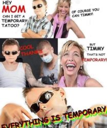 Temporary Tattoo meme