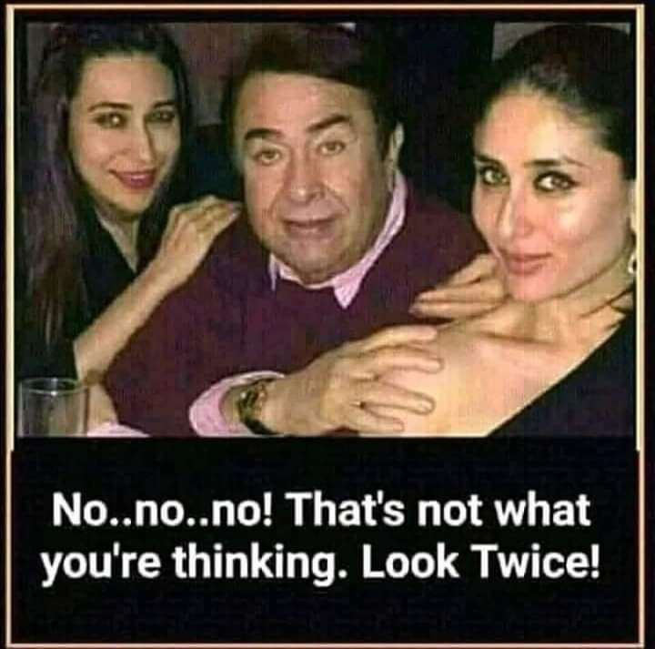 That's not what you're thinking Look twice