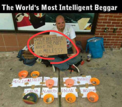 The World's Most Intelligent Beggar - Which religion cares the most about the homeless
