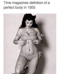 Time magazines definition of a perfect body in 1955