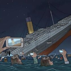 Titanic sanking in Todays World