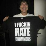 Tommy lee 'I Fuckin Hate Drummers' shirt Motley Crue