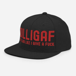 Alternative view of DILLIGAF Do I Look Like I Give A Fuck (Embroidered) Snapback Hat