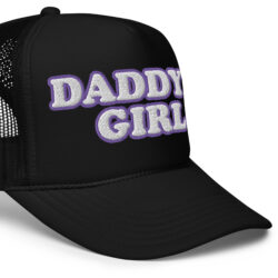 Alternative view of DADDY'S GIRL Embroidered trucker hat