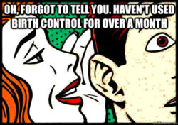 forgot birth control meme