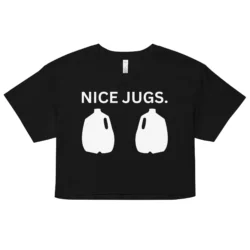 NICE JUGS - Two Milk Jugs Crop Top (Relaxed fit)
