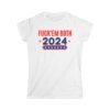 Fuck Em Both 2024 | Apolitical Women's T-Shirt