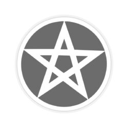 Pentagram Star Sticker