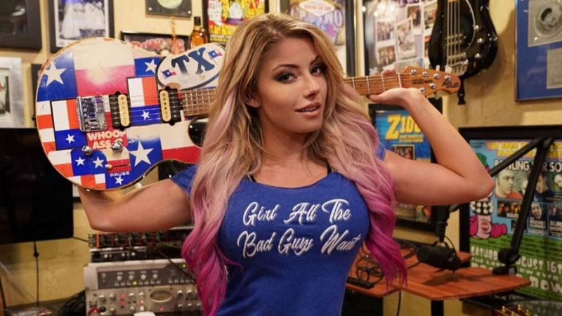 Alexa Bliss girl all the bad guys want shirt Bowling For Soup