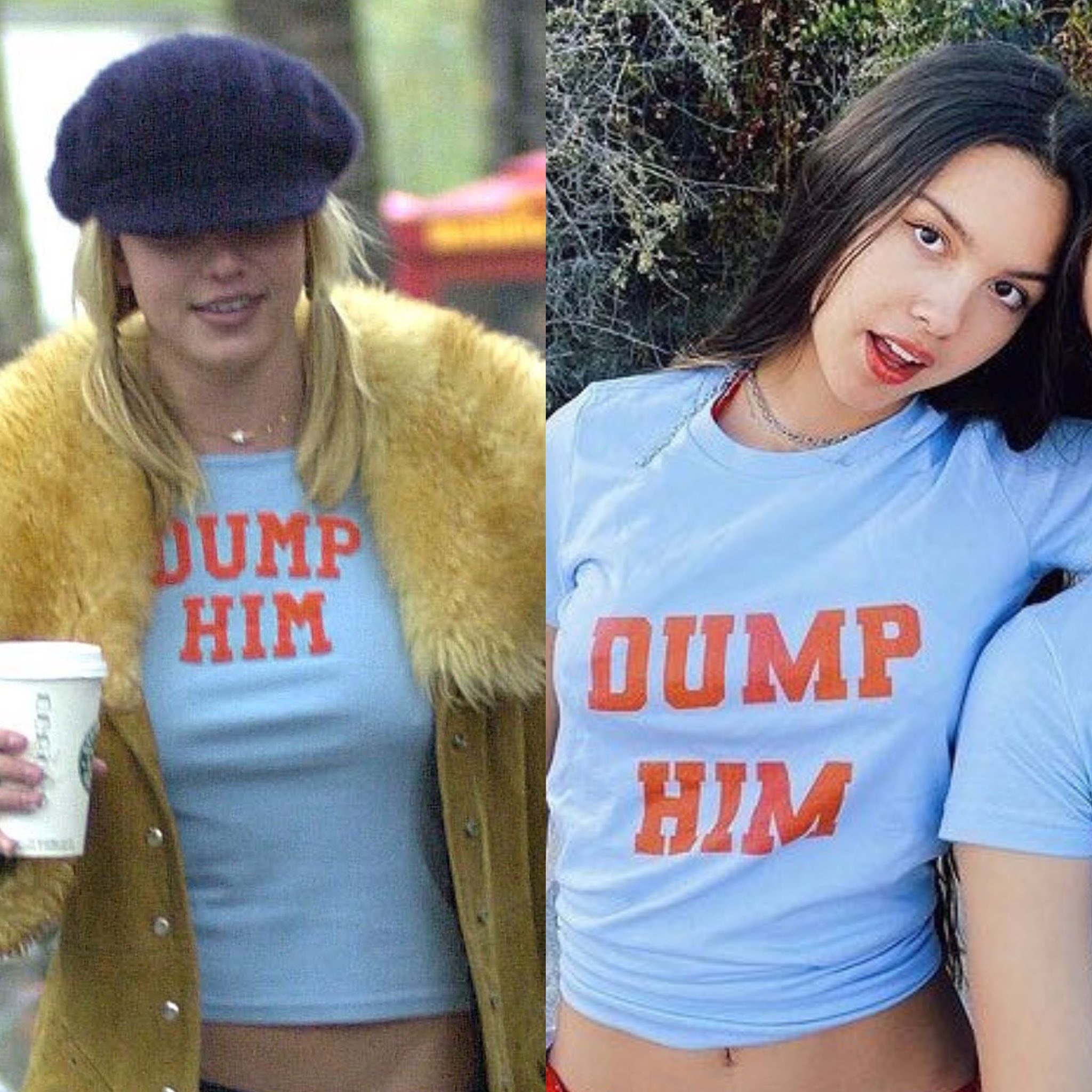 Britney Spears Dump Him Shirt Olivia Rodrigo