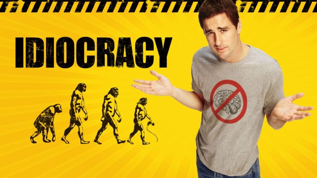IDIOCRACY No Brain shirt