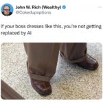 If your boss dresses like this you're not getting replaced by AI
